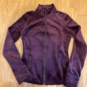 Lululemon velvet define jacket size 8